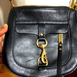 Rebecca Minkoff black crossbody purse